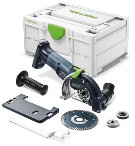Sistem de tăiere portabil, cu acumulatori DSC-AGC 18-125 FH EB-Basic, Festool - Img 1