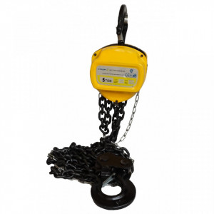 Stager HSC-5T palan manual 5T/3m, lant 10mm - Img 2