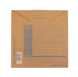 Stager URBAN CUT Disc diamantat 400x3.2x10x25.4-P pentru beton/asfalt - Img 3