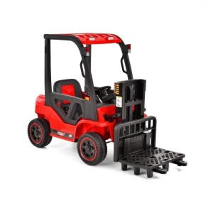 Stivuitor de jucarie cu baterie - HECHT52108RED, 10 Ah, greutate maxima 30 kg, viteza maxima 6 km/h