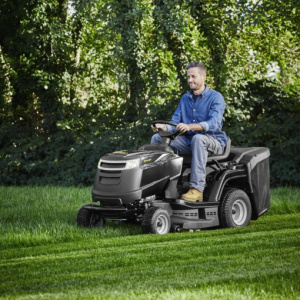Tractoras de tuns iarba Alpina AT4 84 A, diametru taiere 84 cm, 11.5 CP, 5+1 trepte, cos recoltare, Alpina - Img 2
