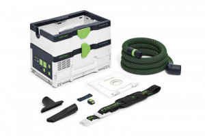 Aspirator mobil cu acumulator CLEANTEC CTMC SYS I-Basic, Festool - Img 2
