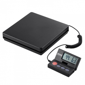 Cantar electronic pentru colete Vevor 50 kg, Afisaj LED, precizie 2 g, pliabil - Img 2