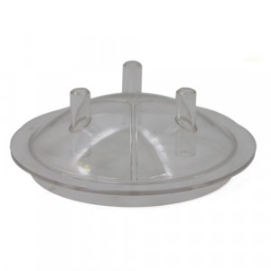 Capac transparent pentru bidon de 30L cu 3 iesiri, Gardelina