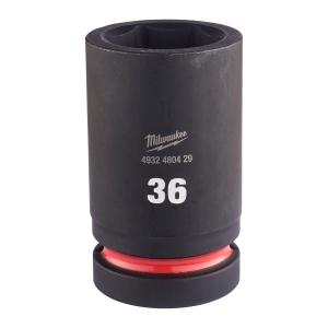 Cheie tubulara de impact, lunga, cu patrat de 1", 36mm, 4932480429 Milwaukee