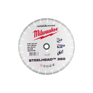 Disc diamantat Premium STEELHEAD™ debitat otel, 350mm, 4932471988 Milwaukee