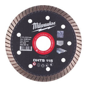 Disc diamantat Profesional DHTS, 115mm, 4932399145 Milwaukee