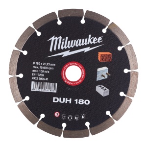 Disc diamantat Profesional DUH, 180mm Milwaukee