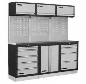 Dulap de atelier modular A008N, Fervi