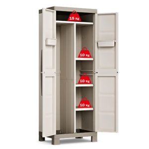 Dulap Sand/Dove Keter Excellence Multi Purpose 65X45X182 - Img 3