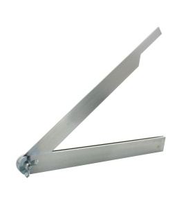 Echer reglabil din oțel 40 cm, Hedue