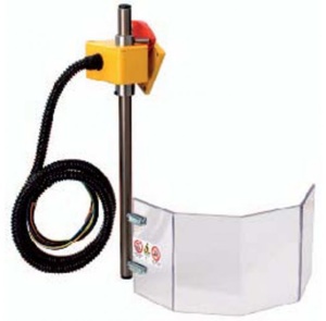 Ecran pentru protectie masini-unelte P101/400, Fervi