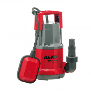 electropompa apa curata submersibila AL-KO TK 250 ECO, putere 250W, debit 6000 l/h imersie 6m, refulare 6m, 0.6bar, aspiratie plana 25mm, cablu 10m