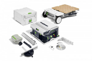 Ferăstrău circular cu masă, cu acumulator CSC SYS 50 EB-Basic-Set, Festool - Img 7