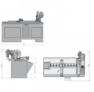 Fierastrau circular complet automat FA 315 - Img 2