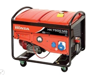 GENERATOR ANTRAC ANADOLU, HK 7500 MS- ES, MOTOR HONDA GX390 pornire la cheie, MONOFAZAT 6,8 Kw, ACUMULATOR INCLUS, CADOU APARAT SUDURA