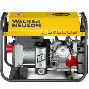 Generator de curent pe benzina Wacker Neuson GV5003A, portabil, trifazat, 4.3 kW - Img 1