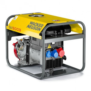 Generator de curent pe benzina Wacker Neuson GV5003A, portabil, trifazat, 4.3 kW - Img 2