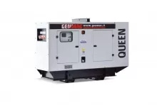 Generator insonorizat GENMAC Queen G100IS putere maxima 111 kVA 400V motor IVECO