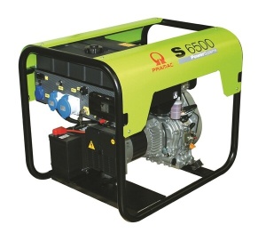 Generator S6500 +Preechipat pentru panou automatizare sau telecomanda [CONN +Echipat cu panou cu protectie diferentiala [DPP],Monofazic, 230V, 50Hz, Motor Yanmar Stage V, ,Pornire electrica / Diesel, PD482SY4001, Pramac