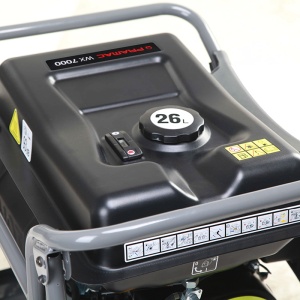Generator WX7000,Monofazic, 230V, 50Hz, AVR,Pornire electrica/Benzina / Whel kit, Stage V, PR582SXBZ00, Pramac - Img 3