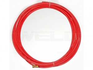 Ghidaj sârmă teflon (1.0-1.2) 5m roșu, Iweld