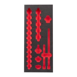 Inserție spumă goală 417x177mm pentru tubulare 3/8", Milwaukee