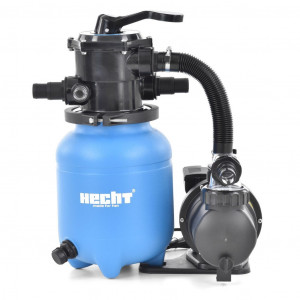 Kit filtrare cu nisip de 10" cu prefiltru HECHT 302111, 200 W, 5 mc/h