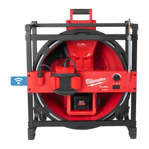 Masina de desfundat tevi cu ax flexibil de mare viteza, model M18 HSFSM-122 Milwaukee