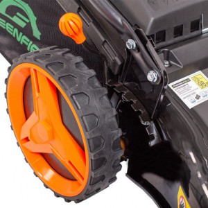Masina de tuns gazonul cu autopropulsie Greenfield G-MTG531ARW-T8, 4. 4 cp, benzina, 173 cmᶟ, 52.5 cm , 7 trepte taiere, 67 l sac colector - Img 5