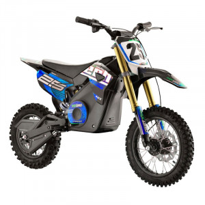 Minicross cu acumulator Hecht 59100 36 v 12 ah capacitate maxima 65 kg autonomie 9 km, albastru