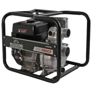 Motopompa 3" Wasserkonig WSKM80CP, maxim 50 m³/ora , inaltime refulare max 70 m, motor euro V, benzina, putere 11 CP