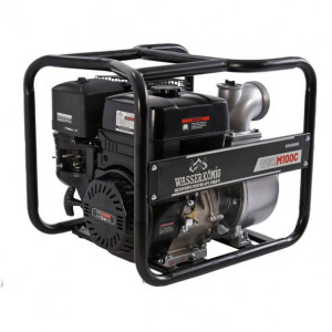 Motopompa 4" Wasserkonig WSKM100C, maxim 80 m³/ora , inaltime refulare max 25 m, motor euro V, benzina, putere 11 CP - Img 2