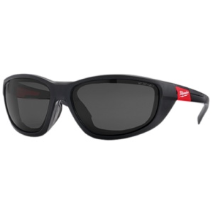 Ochelari de protectie Premium cu garnitura si lentila fumurie, 4932471886 Milwaukee