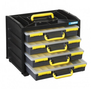 Organizator pentru scule cu 4 sertare/cutii C313