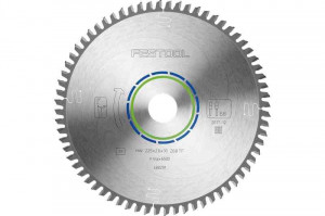 Panza de ferastrau ALUMINIUM/PLASTICS HW 225x2,6x30 TF68, Festool - Img 3