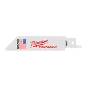 Panza sabie HACKZALL™, metal si PVC, 100mm, 25Tpi, 5buc, 49005424 Milwaukee