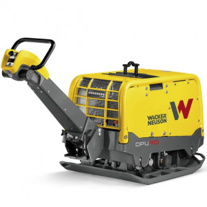 Placa compactoare reversibila Wacker Neuson DPU90Lec670, diesel, racire cu apa, greutate 756 kg, forta de impact 90 kN, pornire electrica, sistem Compatec - Img 1