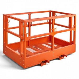 Platforma de lucru pentru incarcator telescopic, 1817 x 1220 mm, Capacitate max 900 kg, Otel carbon