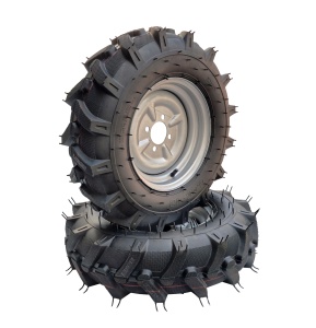 ProGARDEN Set roti complete profil agricol 6.00-12, 4 prezoane, RIM 4.50E