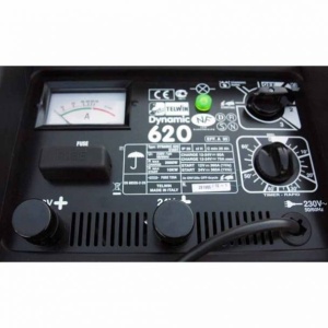 Redresor baterii si robot de pornire Telwin DYNAMIC620START, tensiune incarcare 12/24 V, capacitate baterii Pb/START/STOP 20-1550 Ah, incarcare rapida - Img 3
