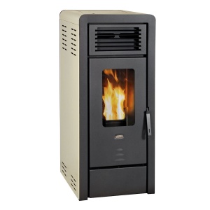 Semineu pe peleti PRITY PL, 12 kW, 80 mm