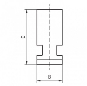 Set bacuri moi monobloc: TIP SJM 3500 3200, 400 mm, Bison - Img 3