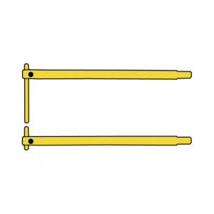 Set brate XD2 pentru sudura in puncte Telwin 803017, 350 mm, cu electrozi