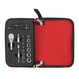 Set de chei tubulare 1/4", 39buc, 4932492672 Milwaukee
