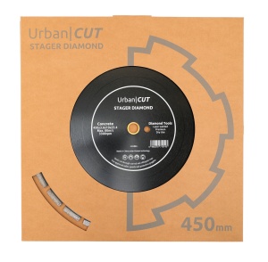 Stager URBAN CUT Disc diamantat 450x3.2x10x25.4-P pentru beton/asfalt - Img 2
