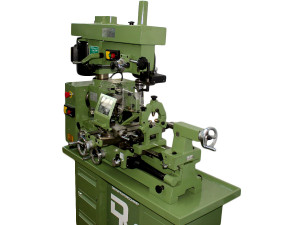 Strung combinat cu freză MASTER 520 de Damatomacchine, Maşină combinata strung freza pentru prelucrarea metalelor cu 2 motoare si distanta intre varfuri de 520 mm, 750 W - Img 4