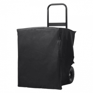 Suport de lemne carucior cu husa, Vivatechnix, 2 x roti, max 590 kg, Otel, 183.5x36.2x122 cm - Img 4