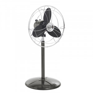 Venitlator cu picior, 40W, 3 viteze, 3 palete, negru, Farelek SAGUARO