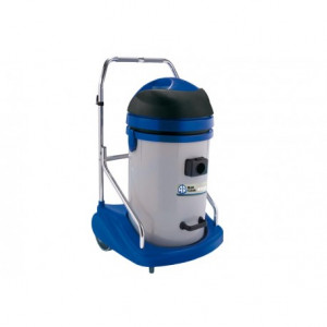 ASPIRATOR CU 2 MOTOARE 2400W 77L CUVA INOX 67DB